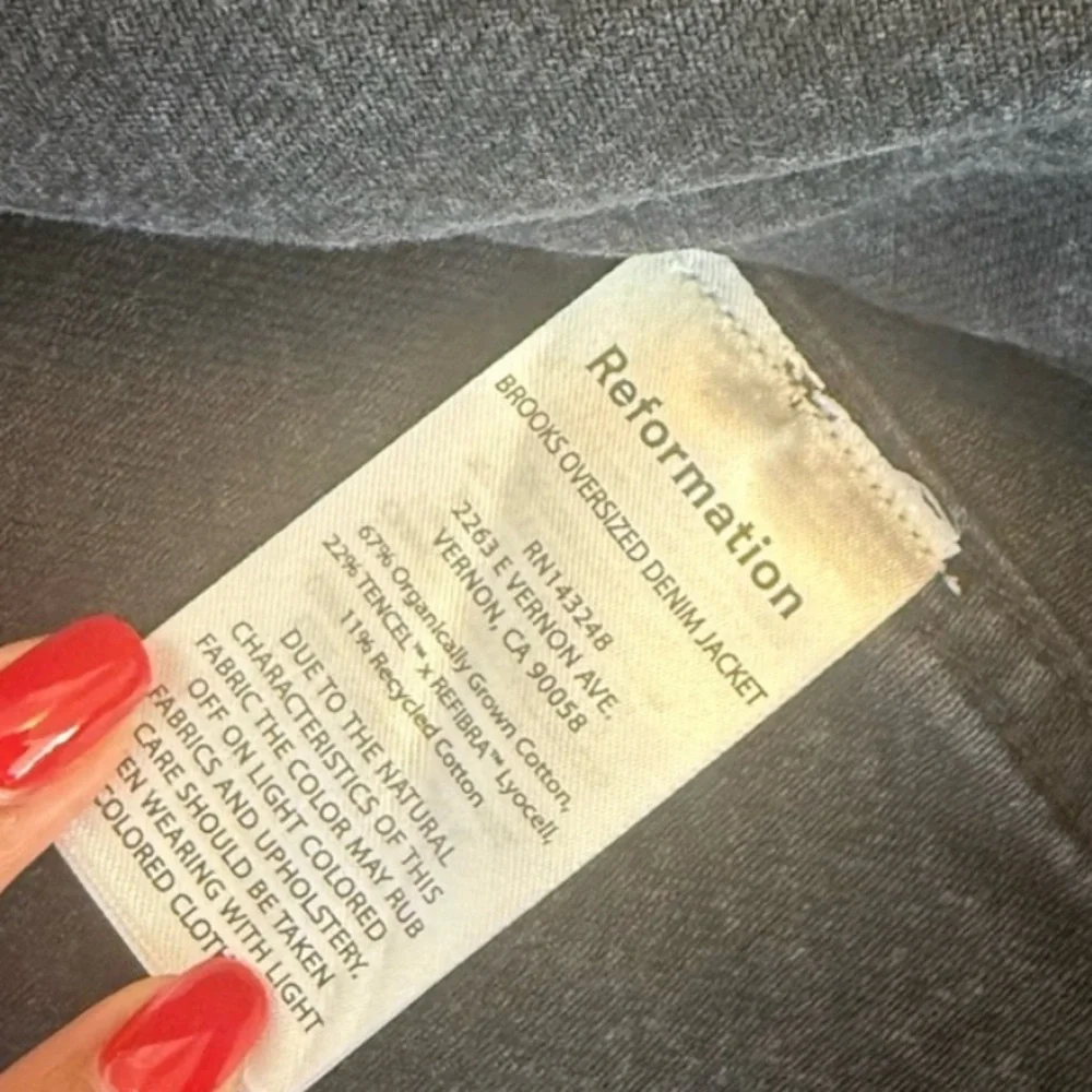 Brooks Oversized Denim Jacket - Picture 4 of 4